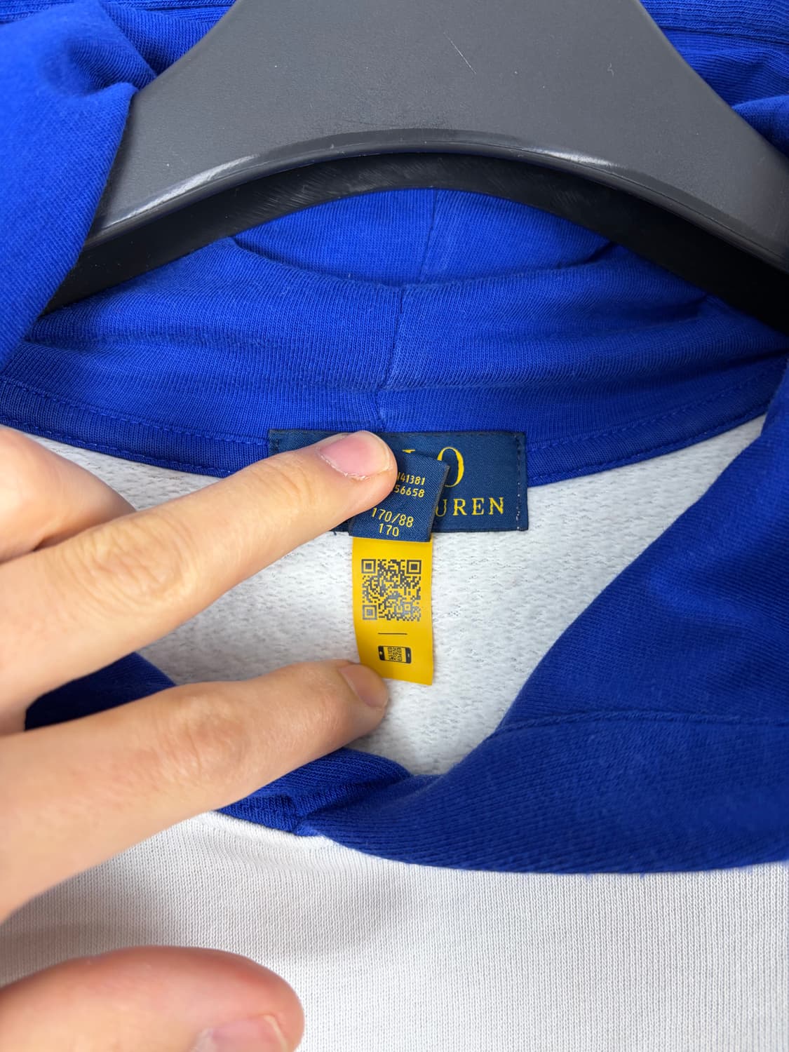 a206) 폴로랄프로렌 테디베어 컬러블록 후드티 상품이미지5