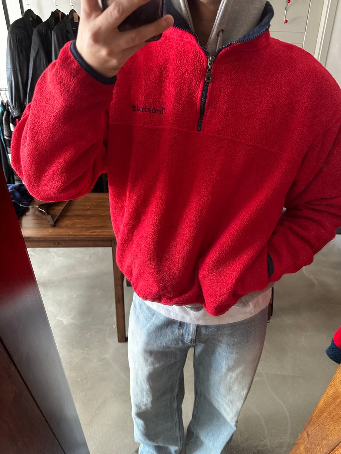 Timberland Weathergear 하프집 플리스 상품이미지1