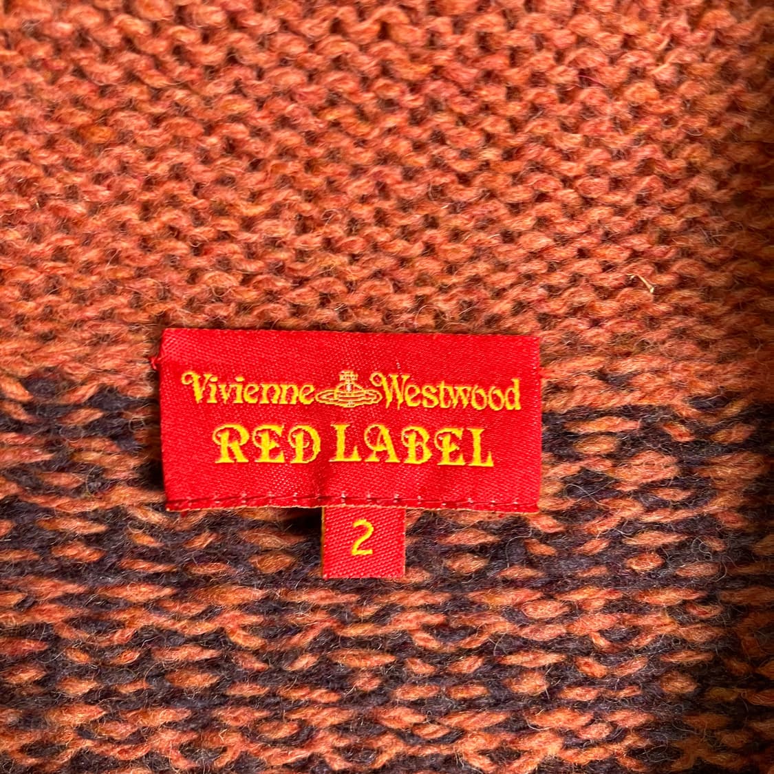 비비안 웨스트우드 레드라벨 ORB 로고 가디건  상품이미지3