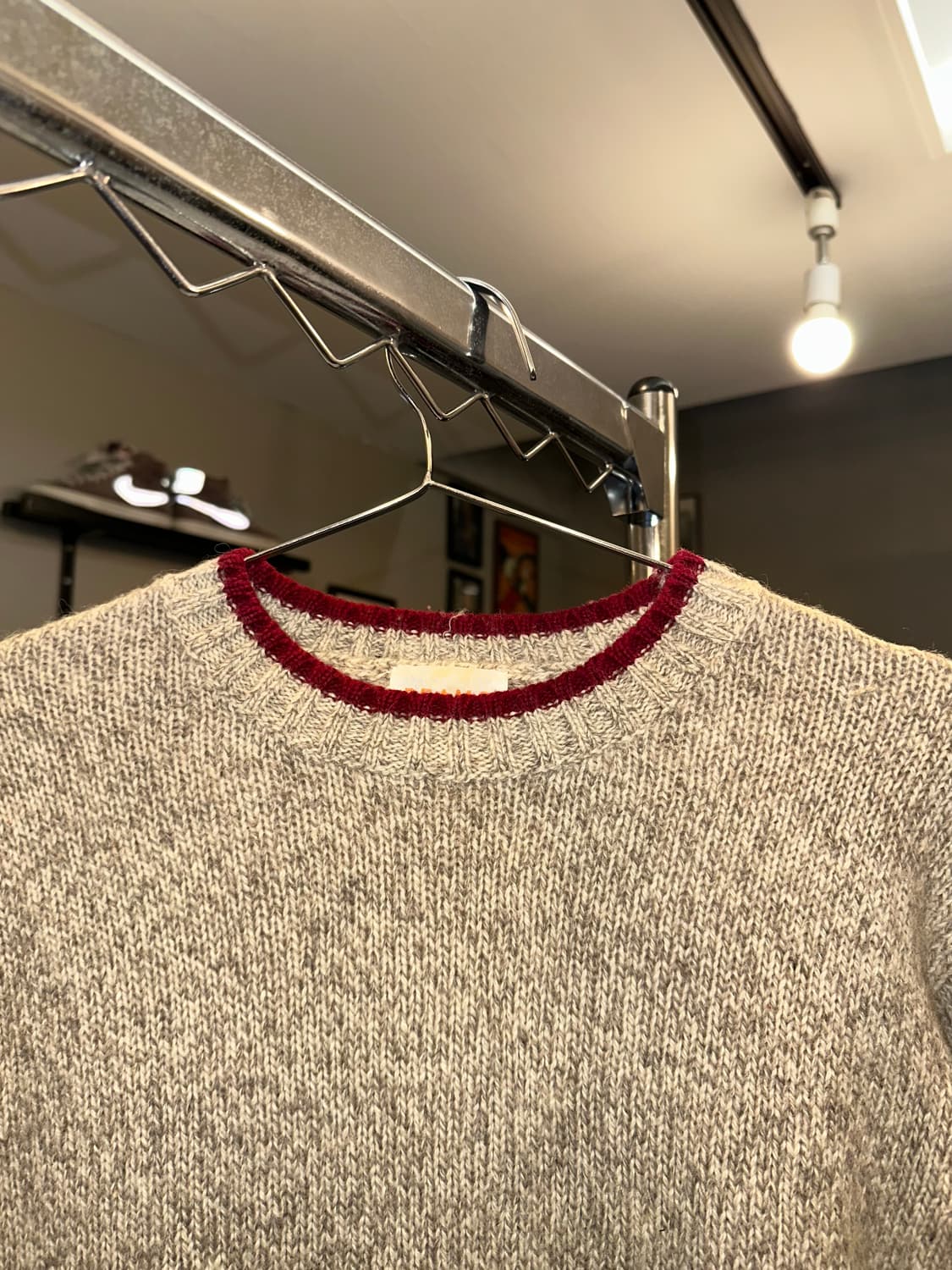 Old Beams wool line detail knitwear  상품이미지5
