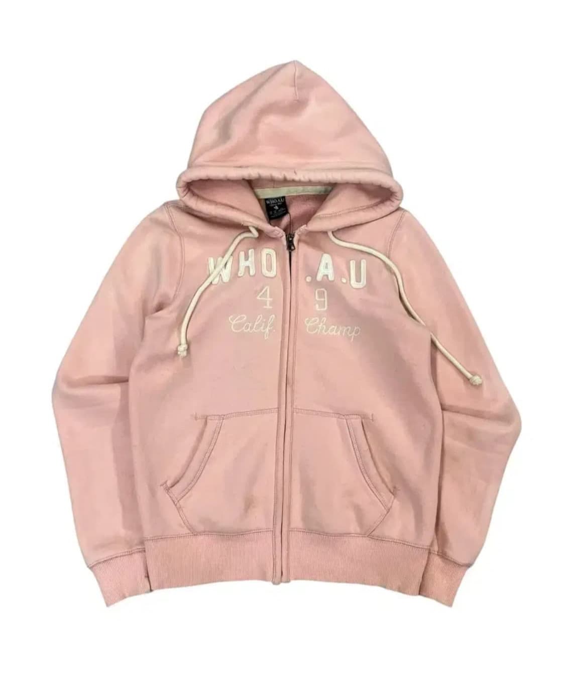 구해요ㅠ)후아유 핑크 후드집업 상품이미지1