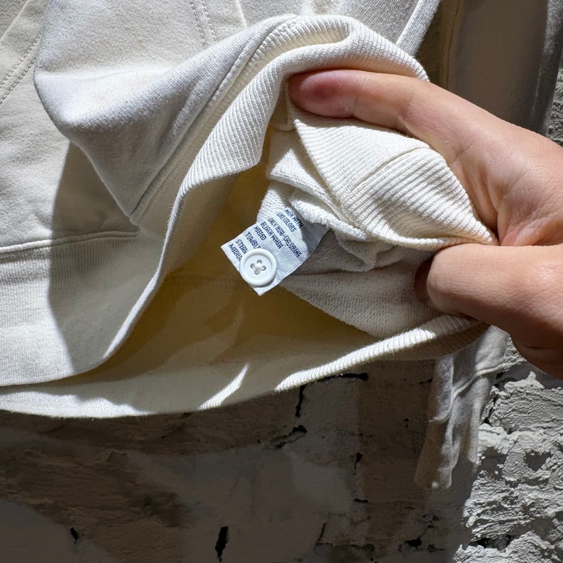 폴로 빅포니2 블랙와치 빈티지 반집업 맨투맨 상품이미지6