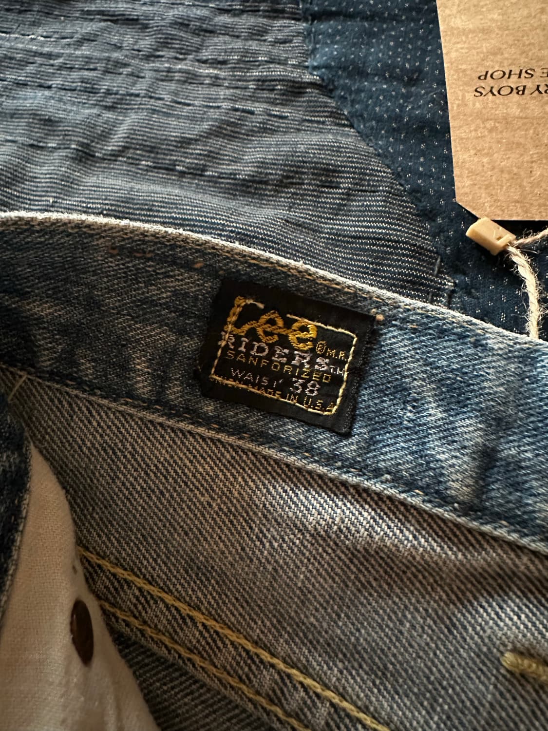 70s UAS LEE 200z Vintage Denim Pants 상품이미지10