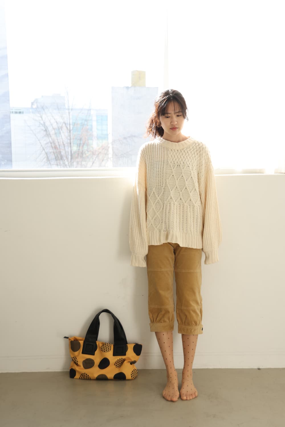 아이보리 니트 상품이미지3