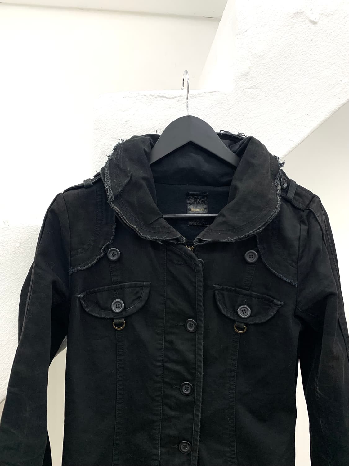 Spinash grunge pocket detail ribbed jack 상품이미지5