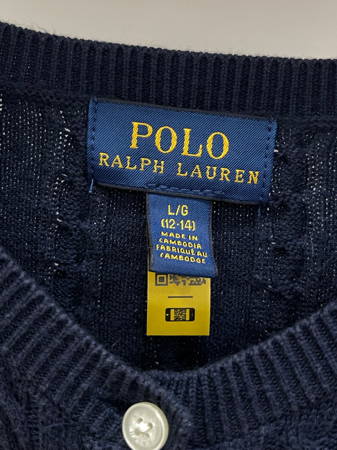 폴로 키즈 네이비 가디건 상품이미지7