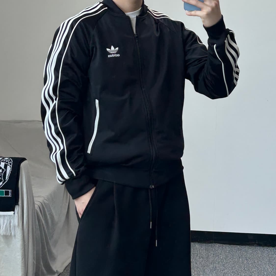아디다스 유로파 사이드라인 트랙탑 져지 상품이미지8