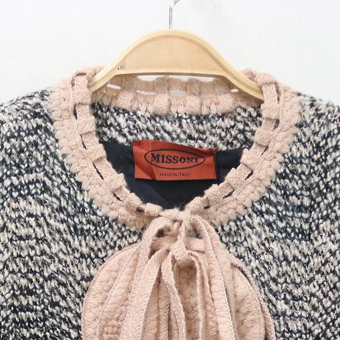 [미사용품]미쏘니  울 혼방 가디건  61419 상품이미지3