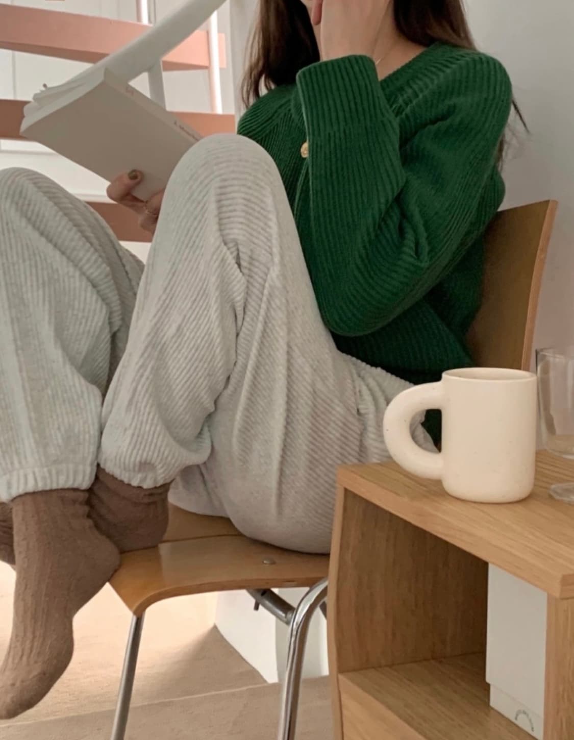 골지조거팬츠 상품이미지5