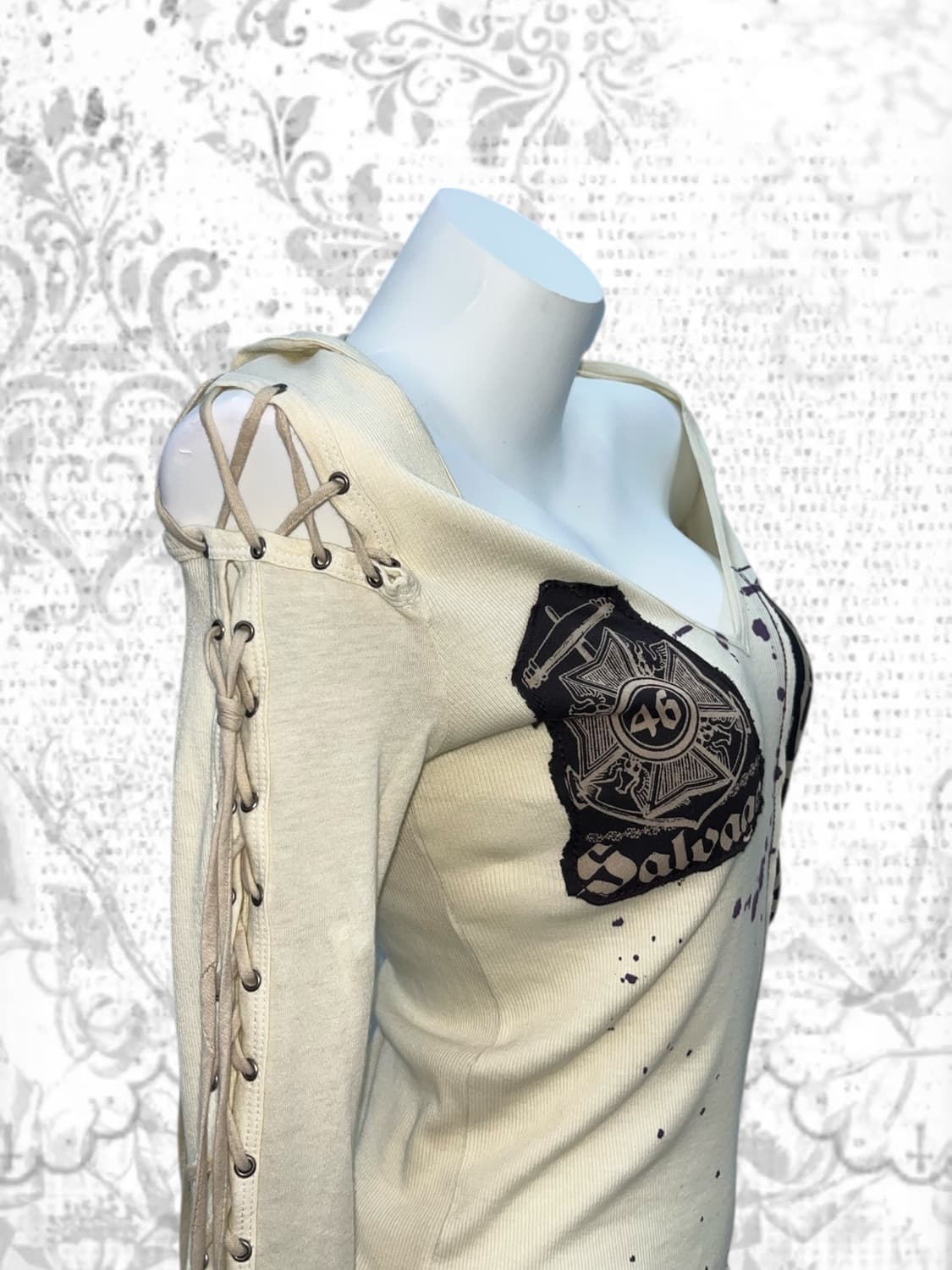 'SALVAGE' painted side string one-piece 상품이미지1