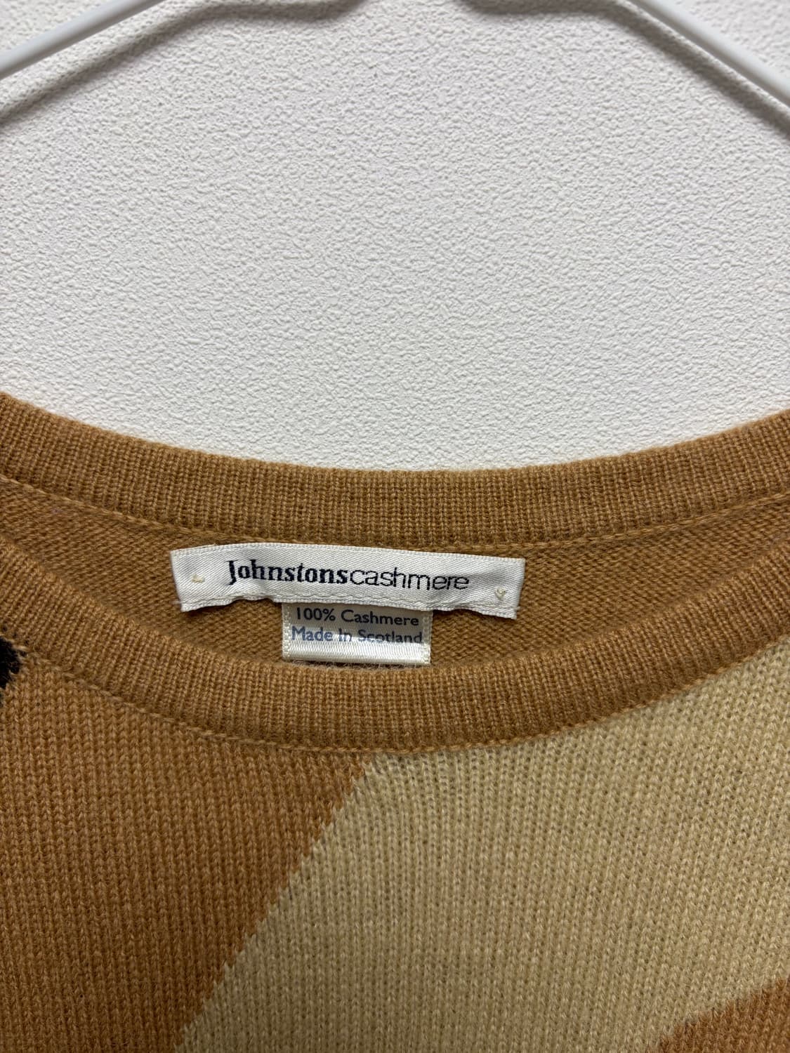 존스톤스 오브 엘긴 캐시미어 니트 상품이미지2