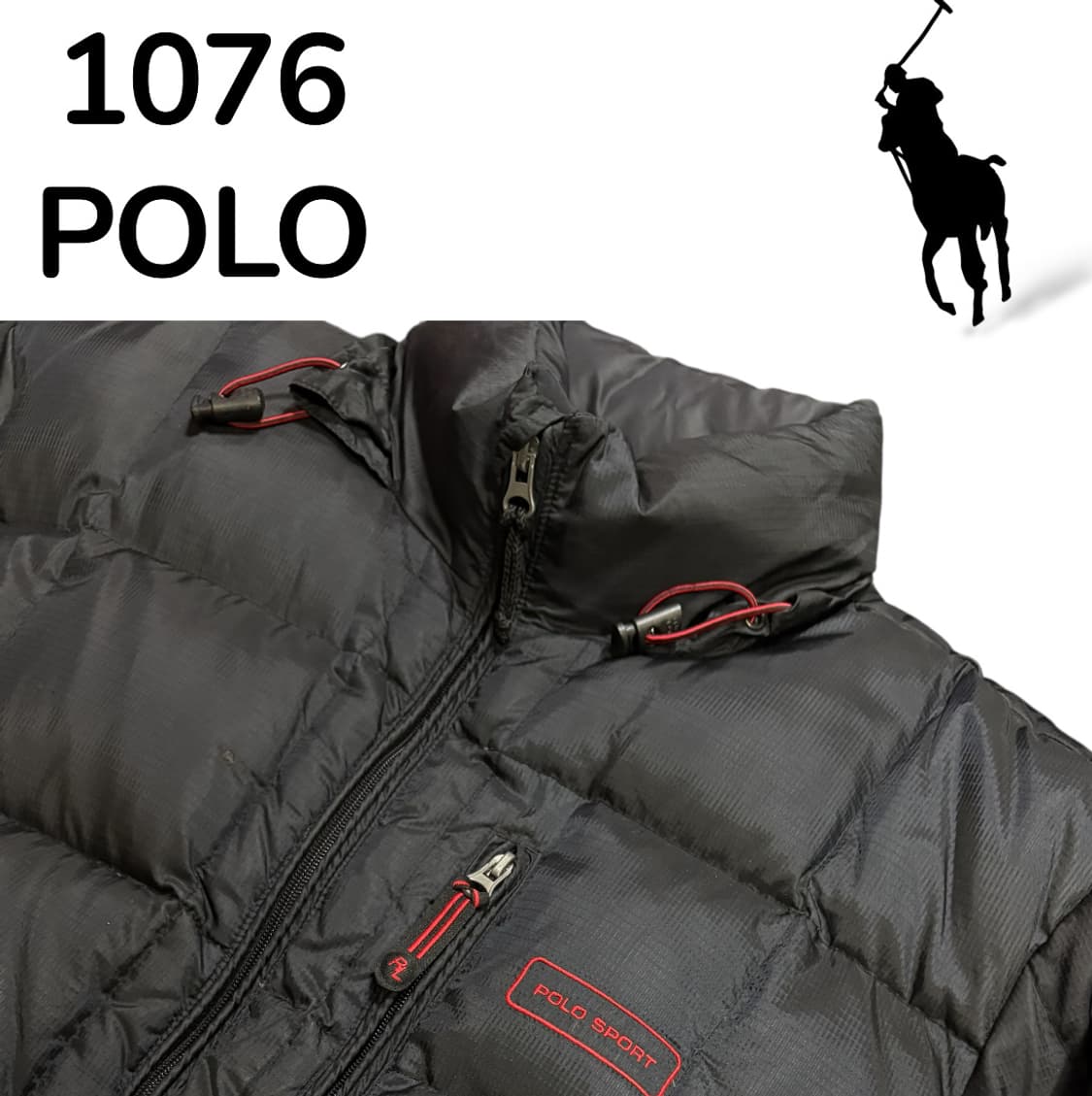 폴로 스포츠 패딩 90s L 상품이미지4