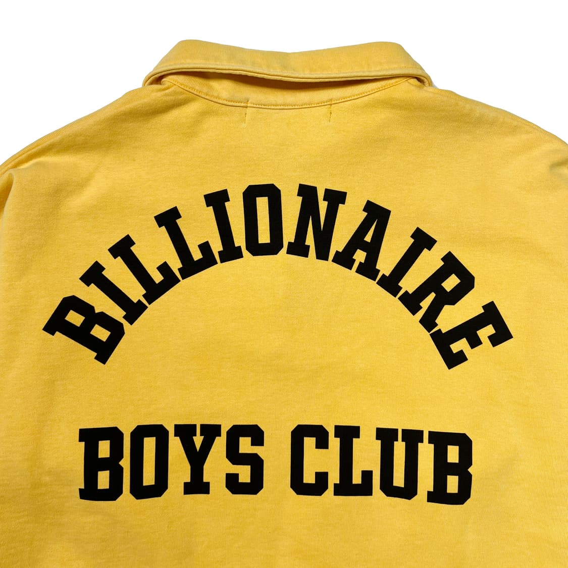 BBC 라이온 쿼터 집 스웻셔츠 워시드 머스타드 (S) 상품이미지6