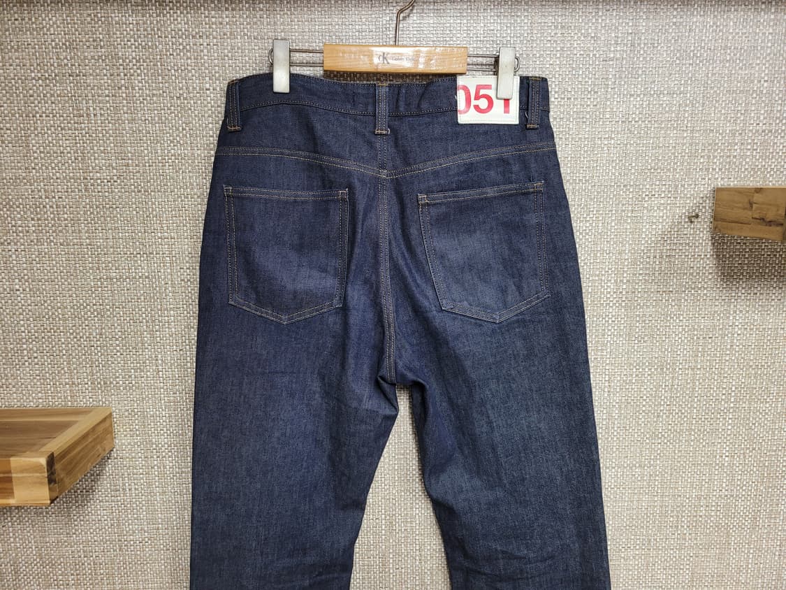 33인치 플랙진 스티즈 진청 청바지 상품이미지3