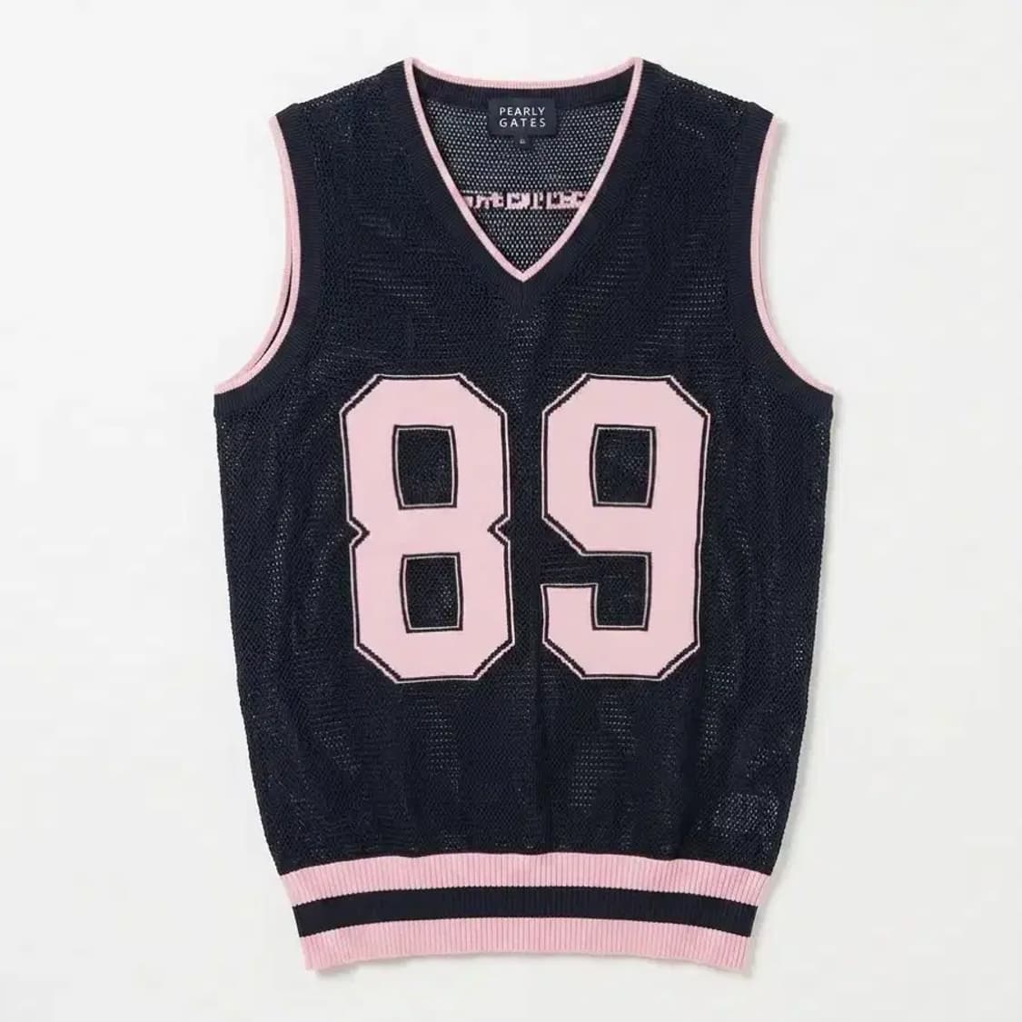 PEARLY GATES 네이비 89 니트 조끼 1 상품이미지1