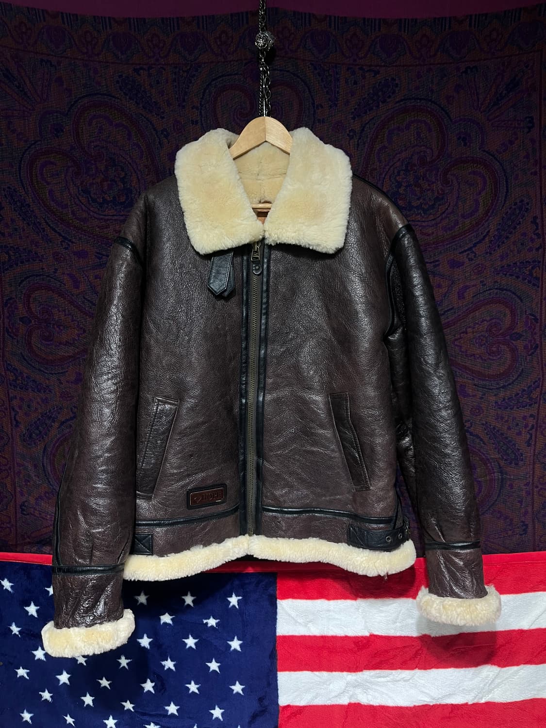 일본 hope사 b-3 폭격기 무스탕 상품이미지1