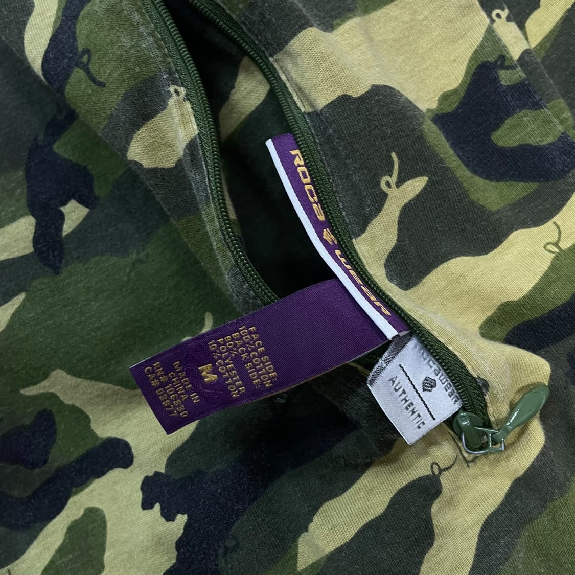 로카웨어 올드스쿨 리버시블 카모 저지 자켓 상품이미지5