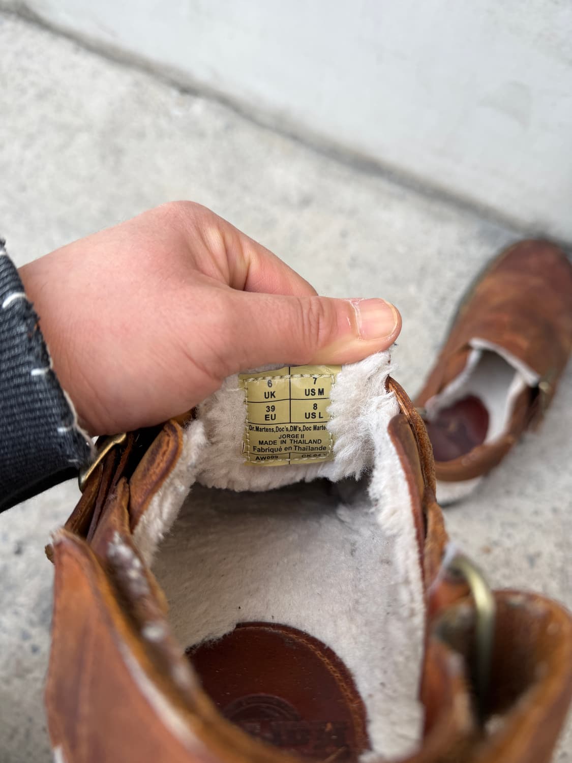 Dr.Martens JORGE ll LEATHER SHOES  상품이미지6