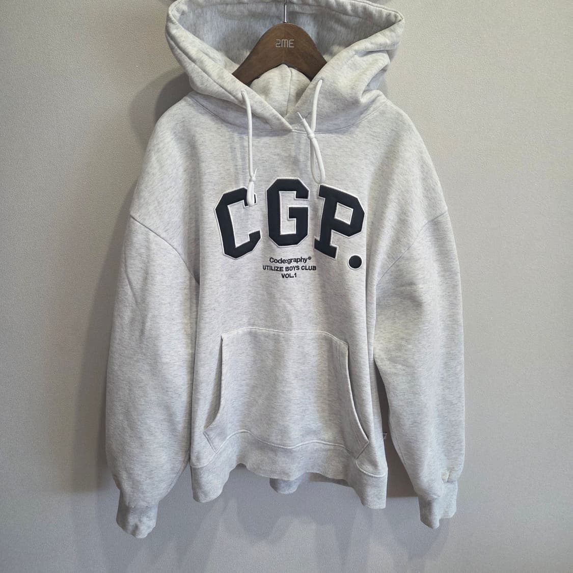 Code:graphy CGP 후드티 S M.GREY 상품이미지1