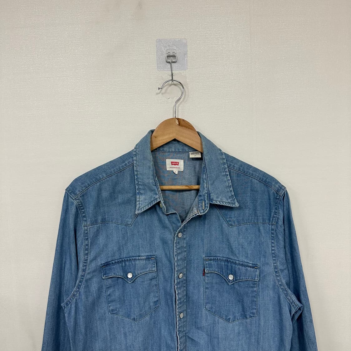 리바이스 데님 웨스턴셔츠L 상품이미지2
