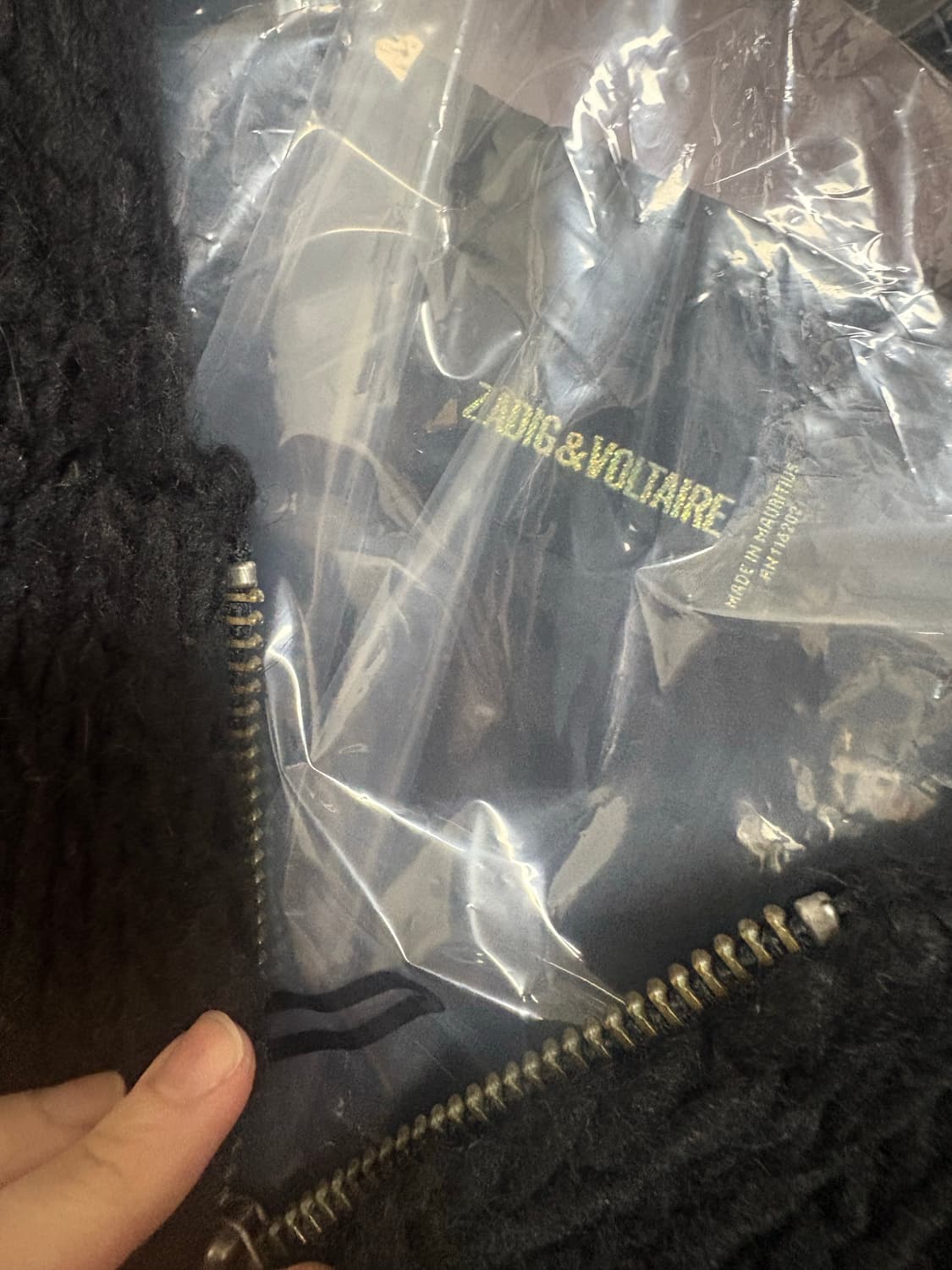 zadig&voltaire 니트 후드집업 상품이미지3