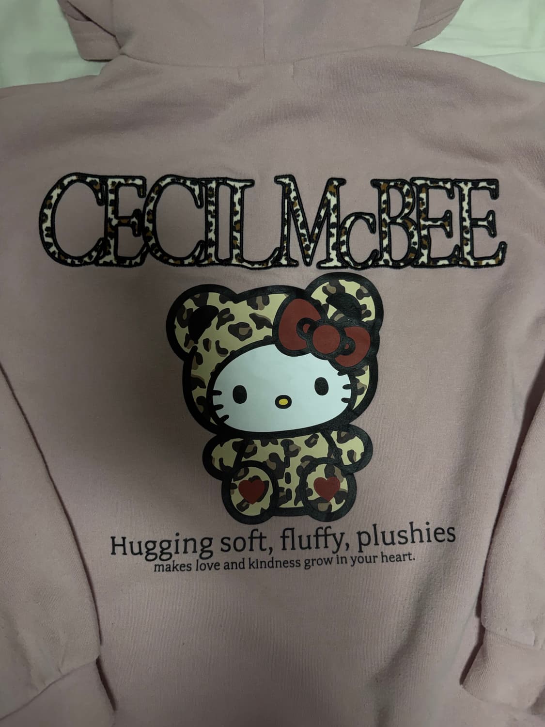 세실맥비 헬로키티 핑크 후드 상품이미지3