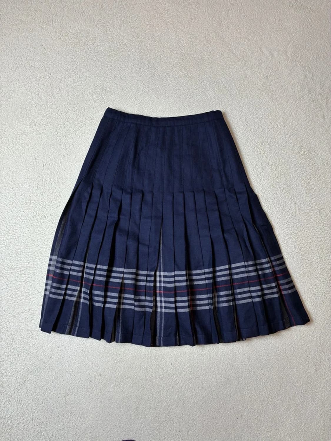 버버리 90's 리버시블 플리츠 스커트 PN7598 상품이미지7