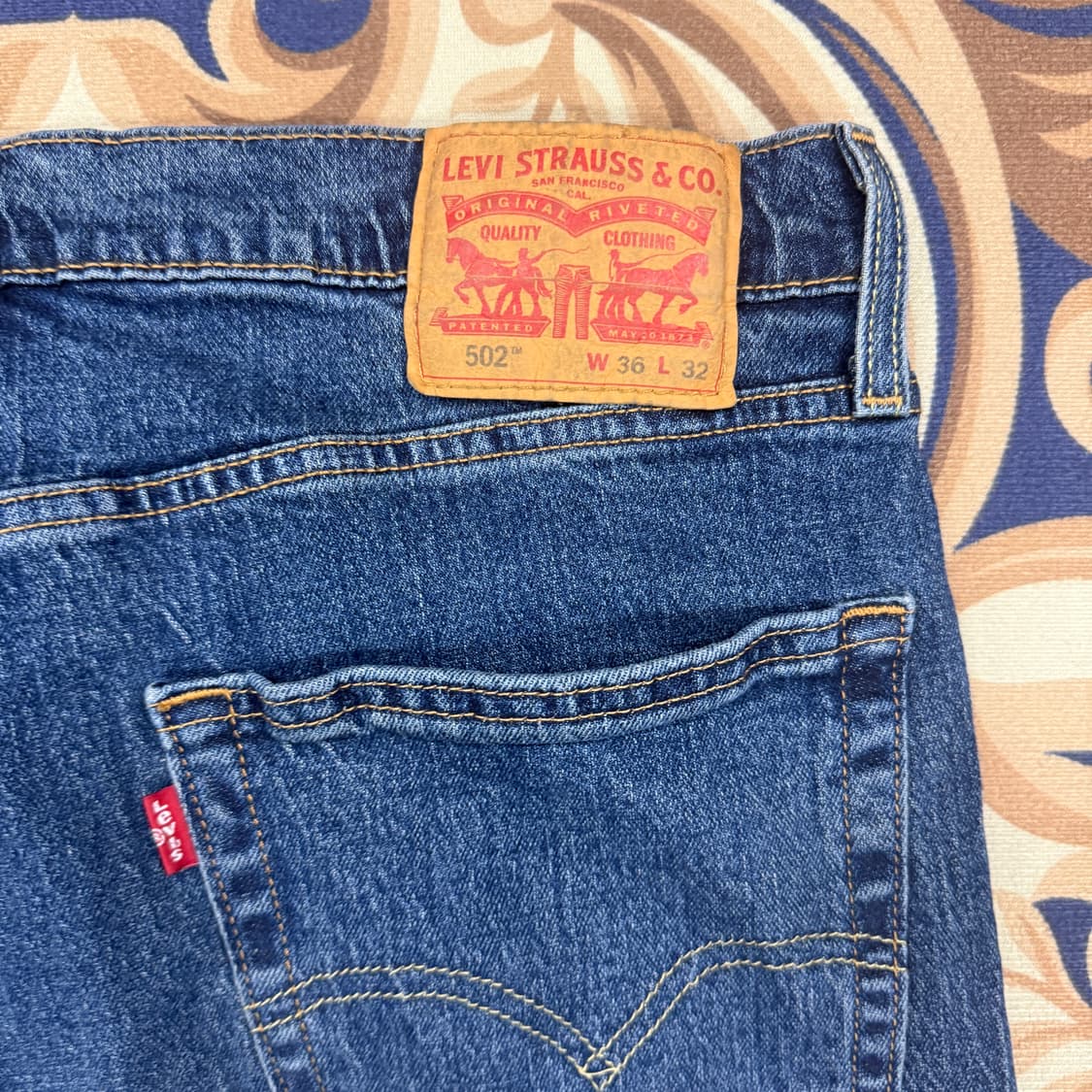 (36)리바이스 Levis 502 데님팬츠 상품이미지2