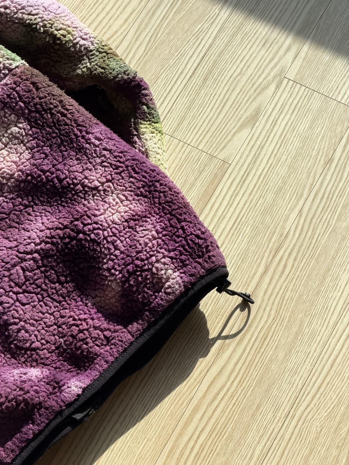 스투시 리버시블 타이다이 플리스 자켓 L size 상품이미지5