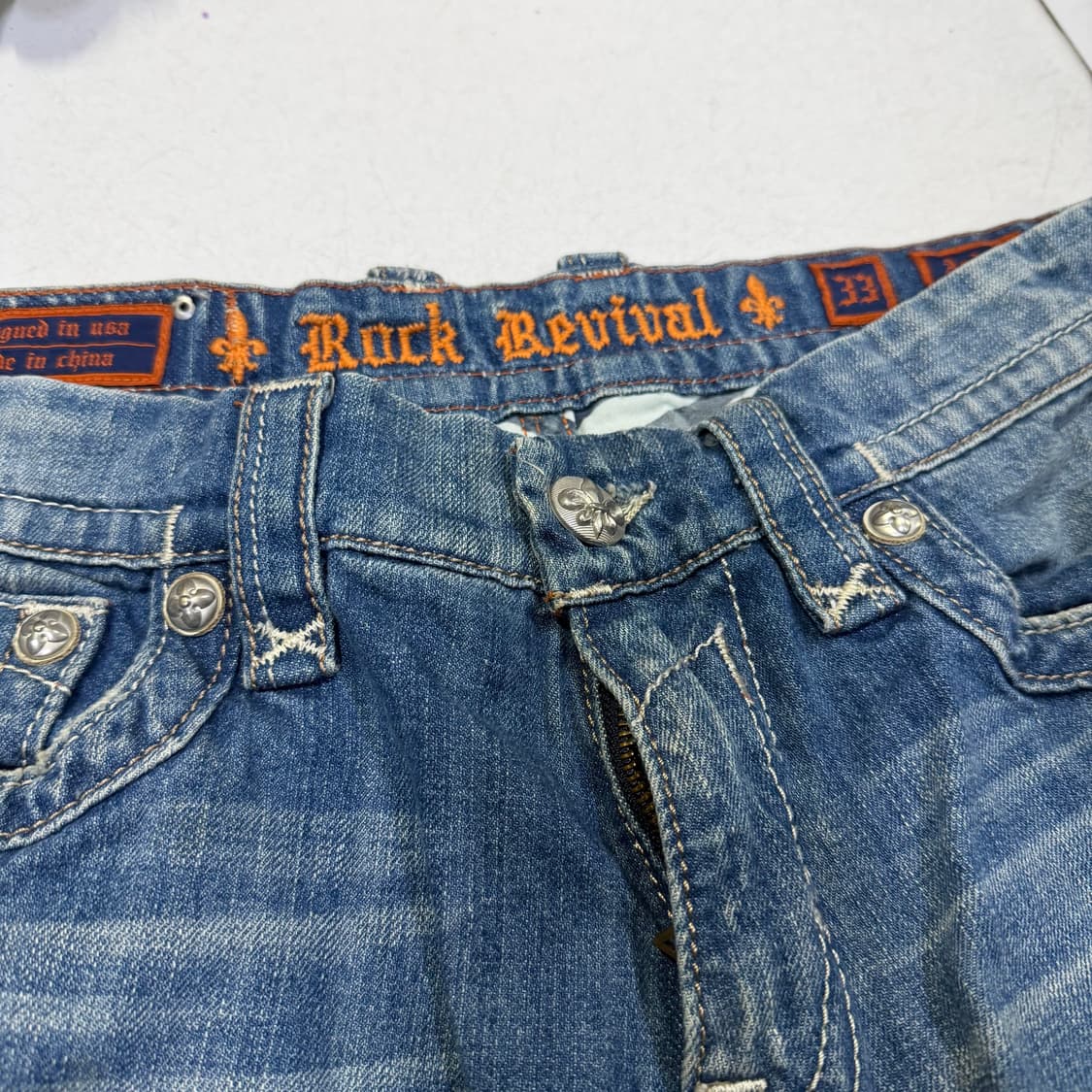 락리바이벌 데님 워싱 팬츠 (33) 상품이미지6