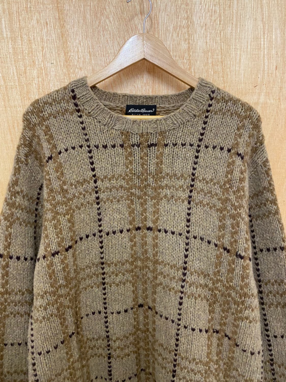 EDDIE BAUER check knit 상품이미지5