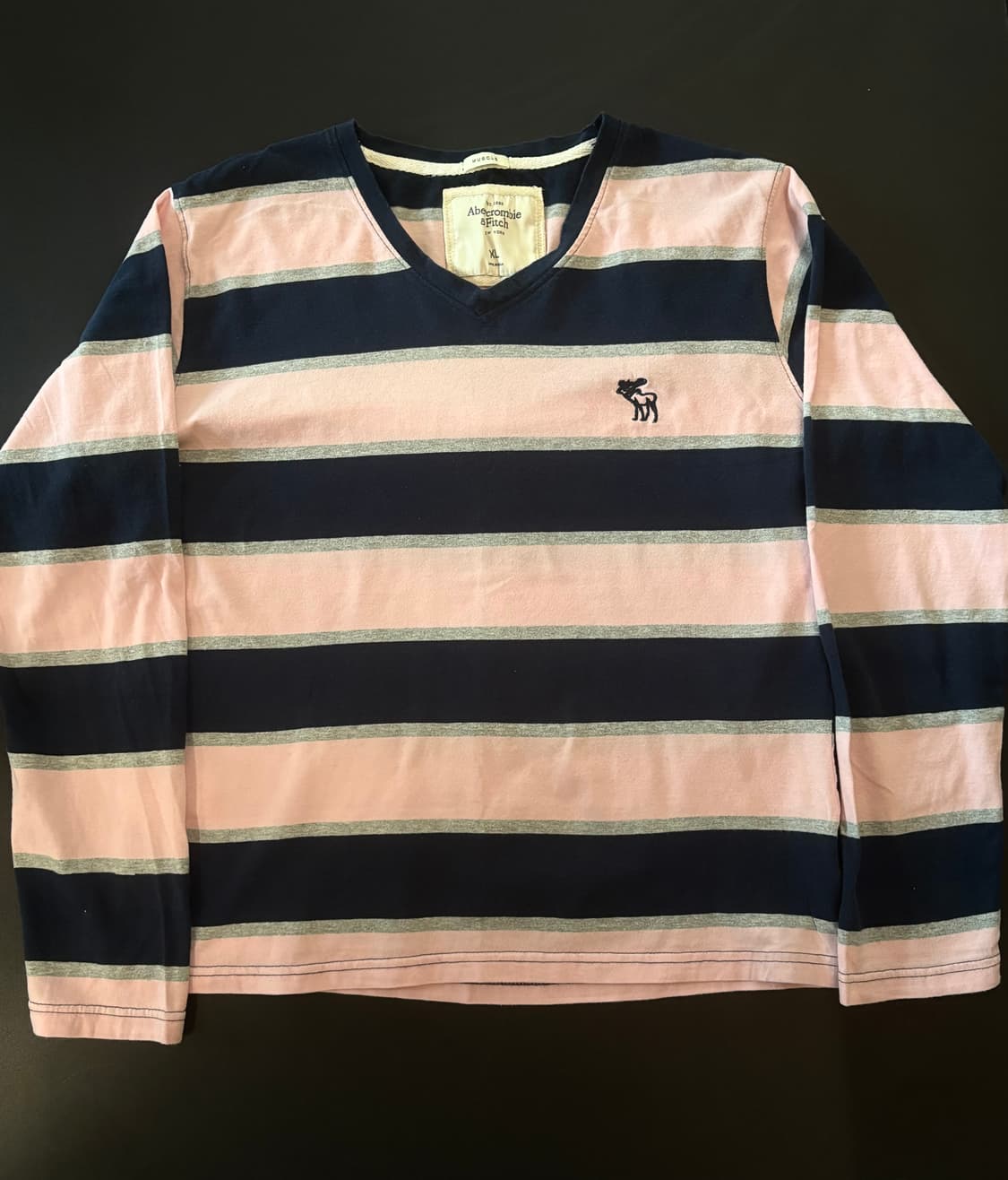 아베크롬비 러비 브이넥 긴팔티 상품이미지1