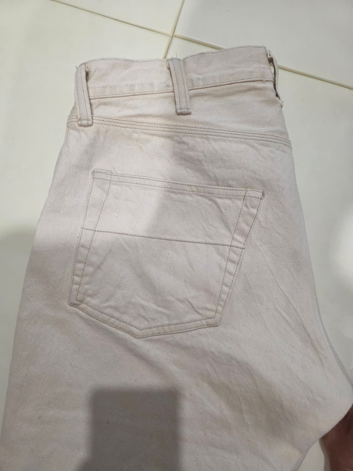 ​[판매] 트로피클로딩 1606NT 더블니 내추럴 데님 (34사이즈) 상품이미지8