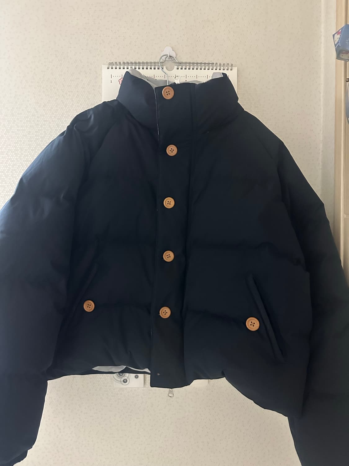 노멜렛 템스 푸퍼 2사이즈 패딩 네이비 Tems puffer 상품이미지2