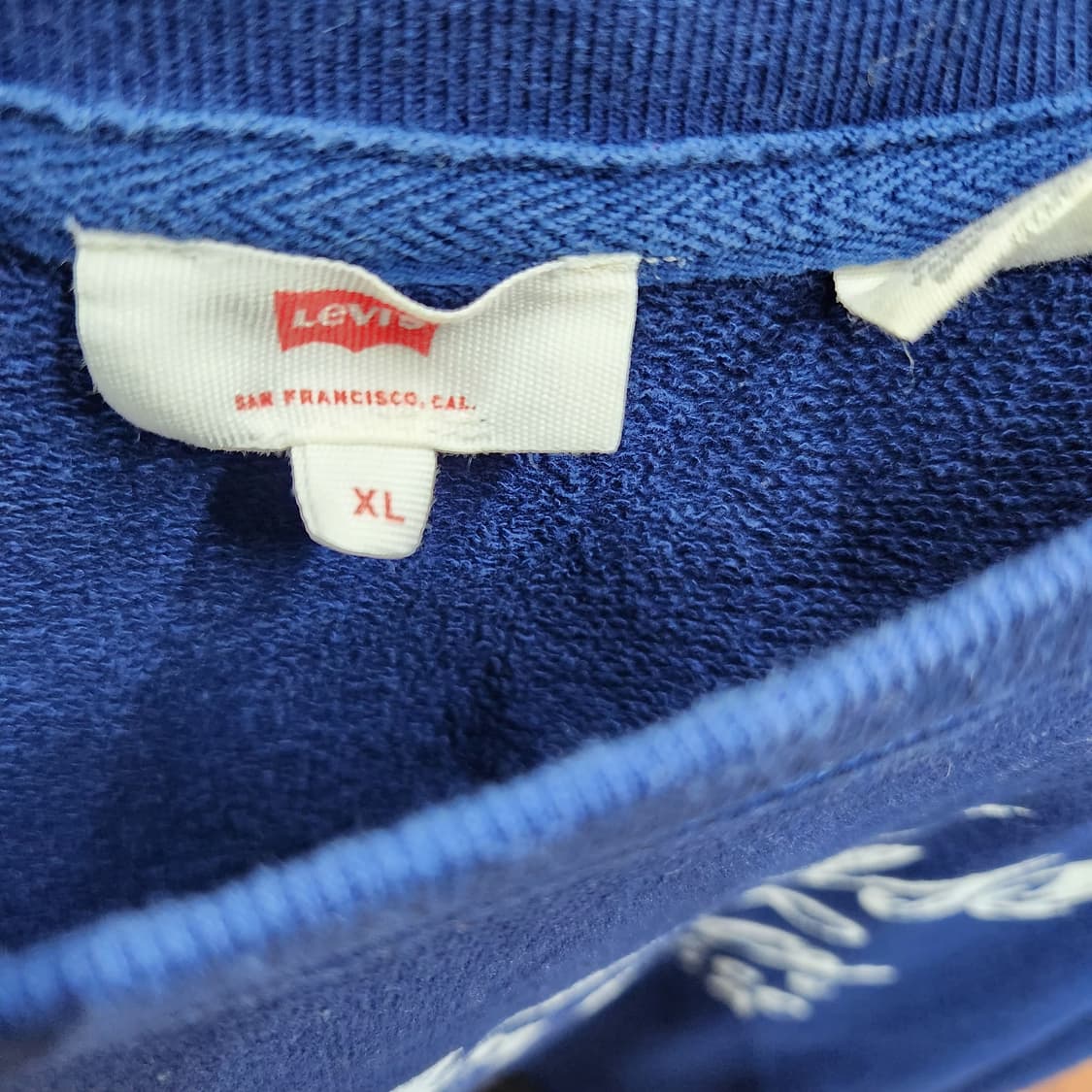 리바이스 빅프린팅 맨투맨 XL(L) 상품이미지5