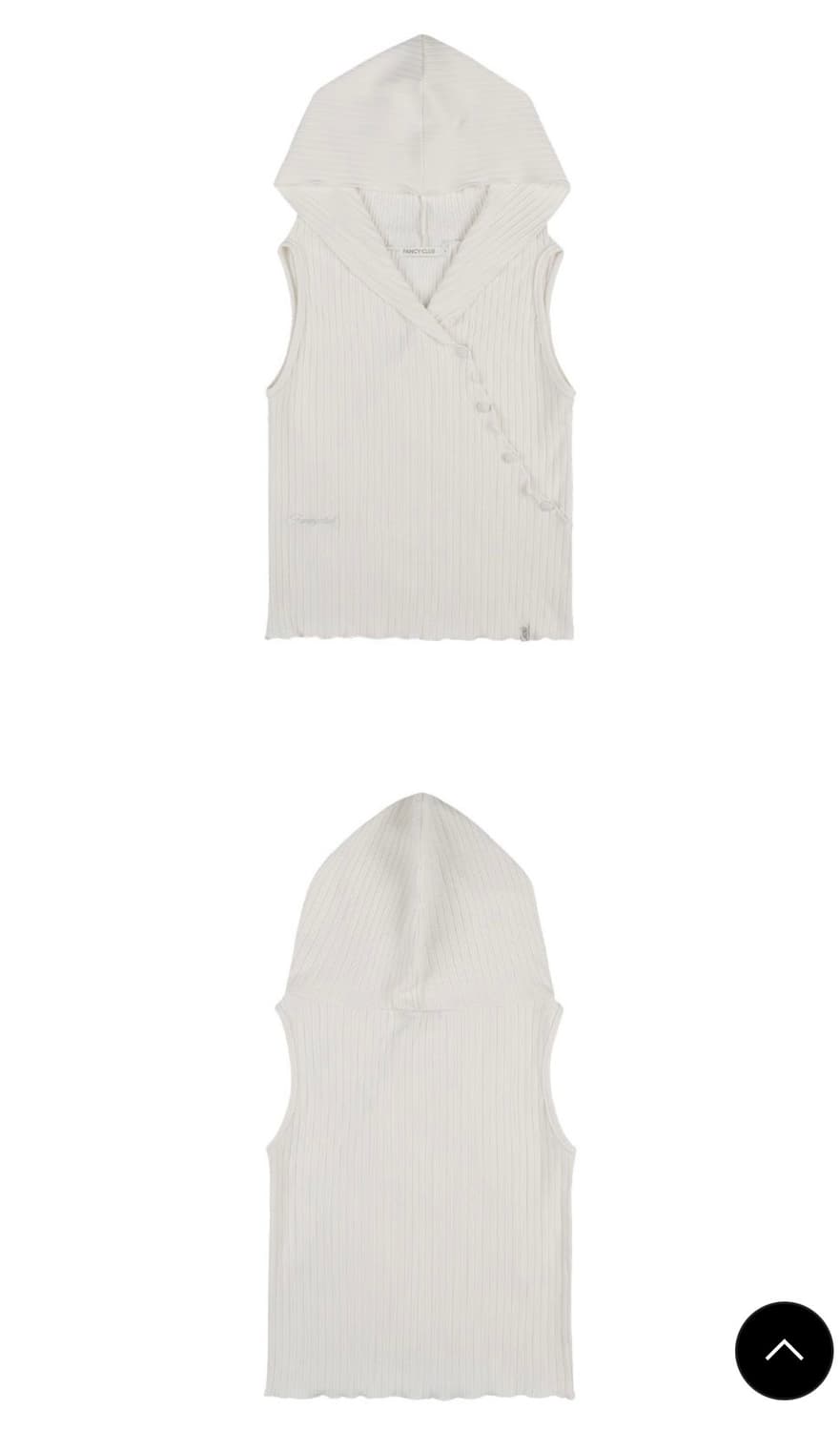 팬시클럽 BIRD COWL SLEEVELESS (IVORY) 상품이미지2