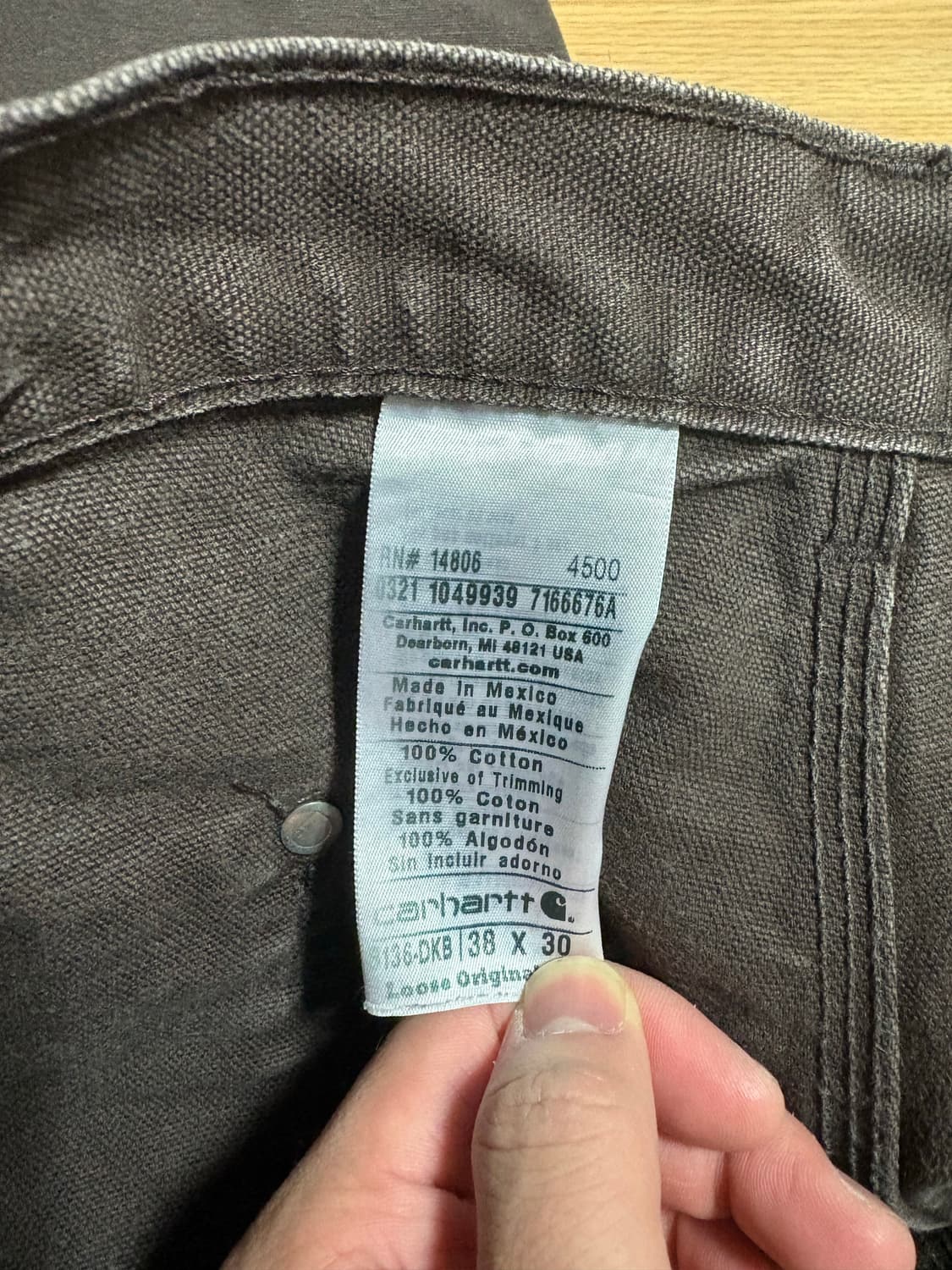 (38)칼하트 더블니 B136 DKB 상품이미지2