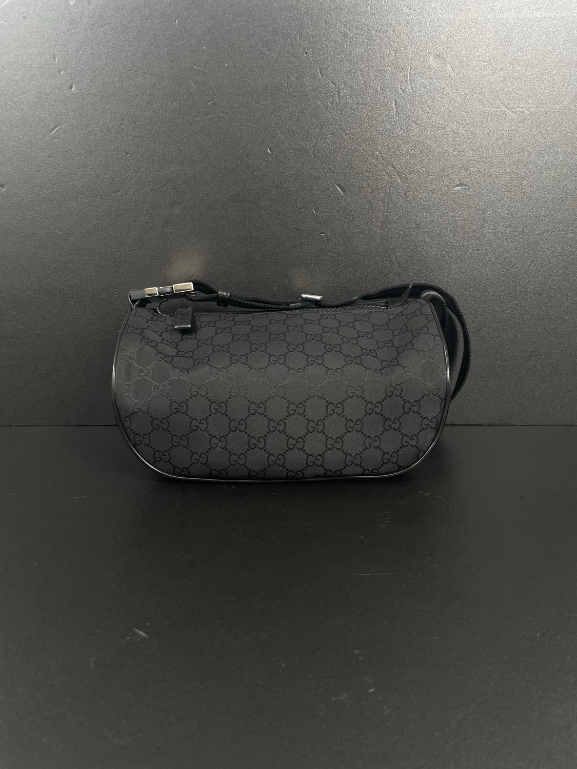 GUCCI 구찌 GG 패브릭 바이크 밸트백 한국 명품 감정원 정품인증 상품이미지2