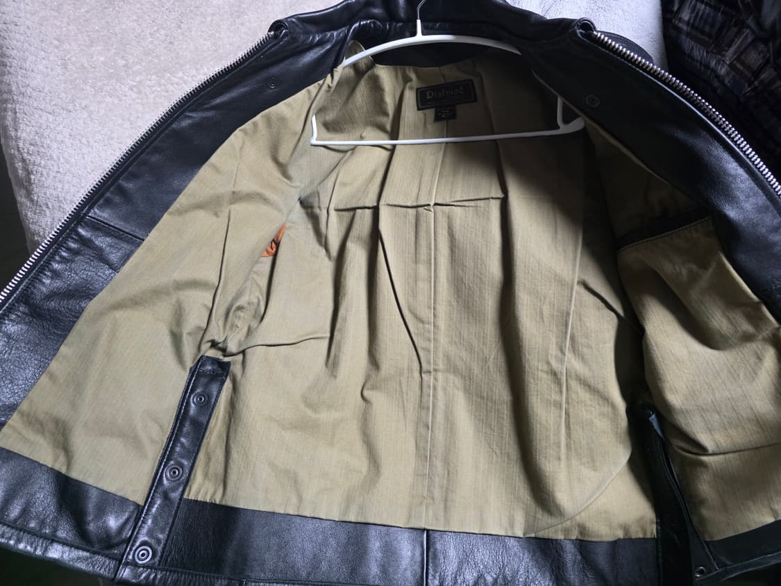 디아프바인 폴리스 소가죽 자켓 S 상품이미지3