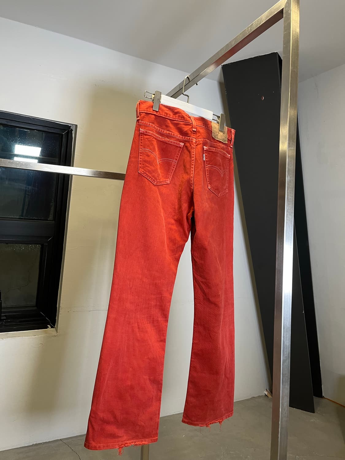 Red Color Boots Cut Pants 상품이미지7