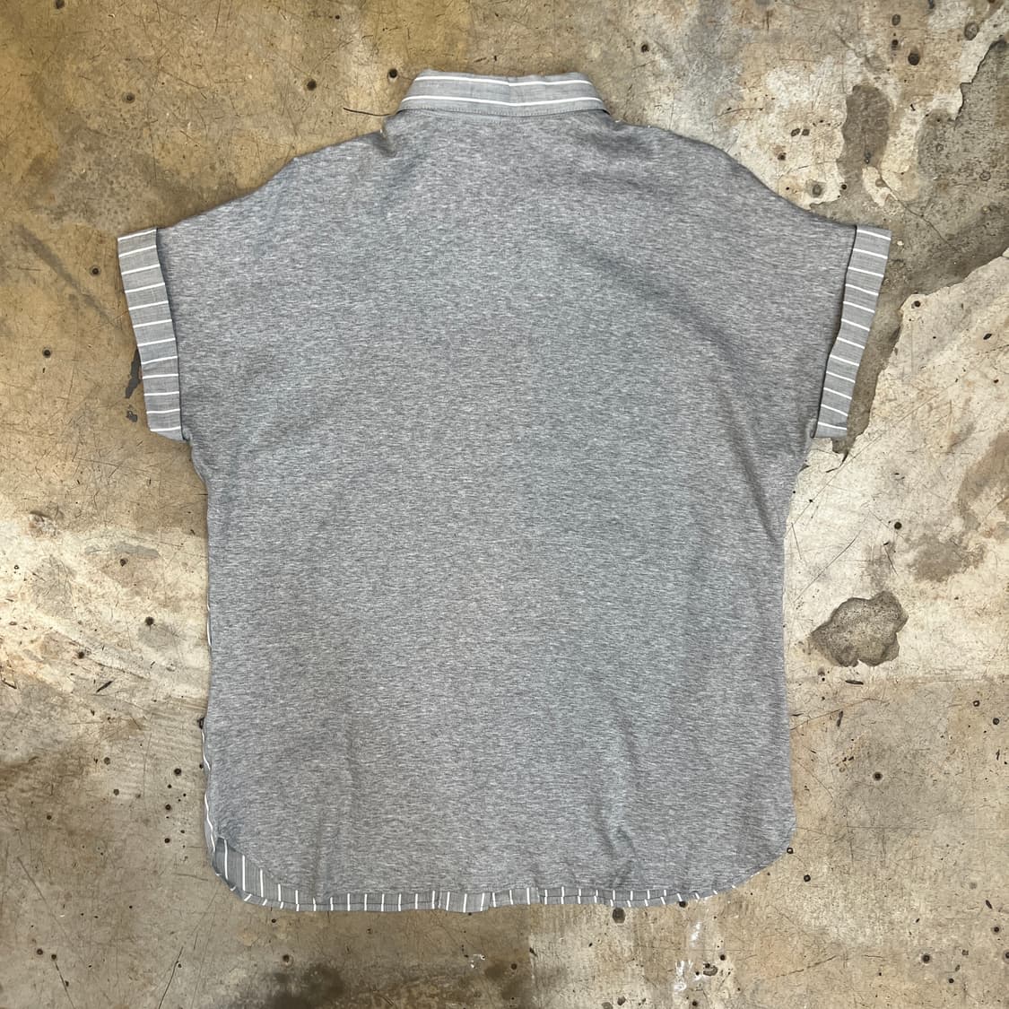 꾸레쥬 스트라이프 롤업 셔츠 상품이미지5