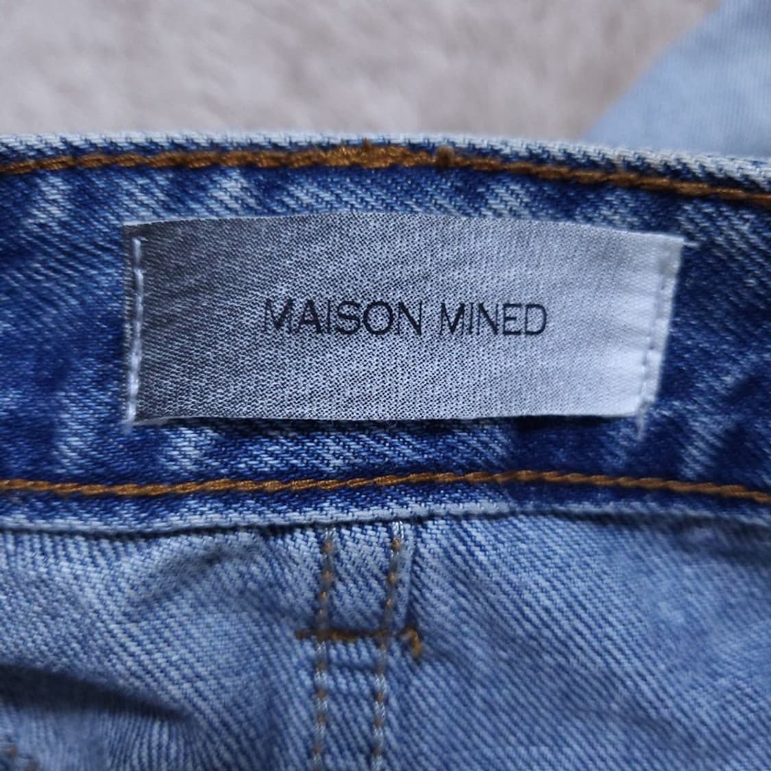 Maison Mined 공용 청바지 48 0503 상품이미지7