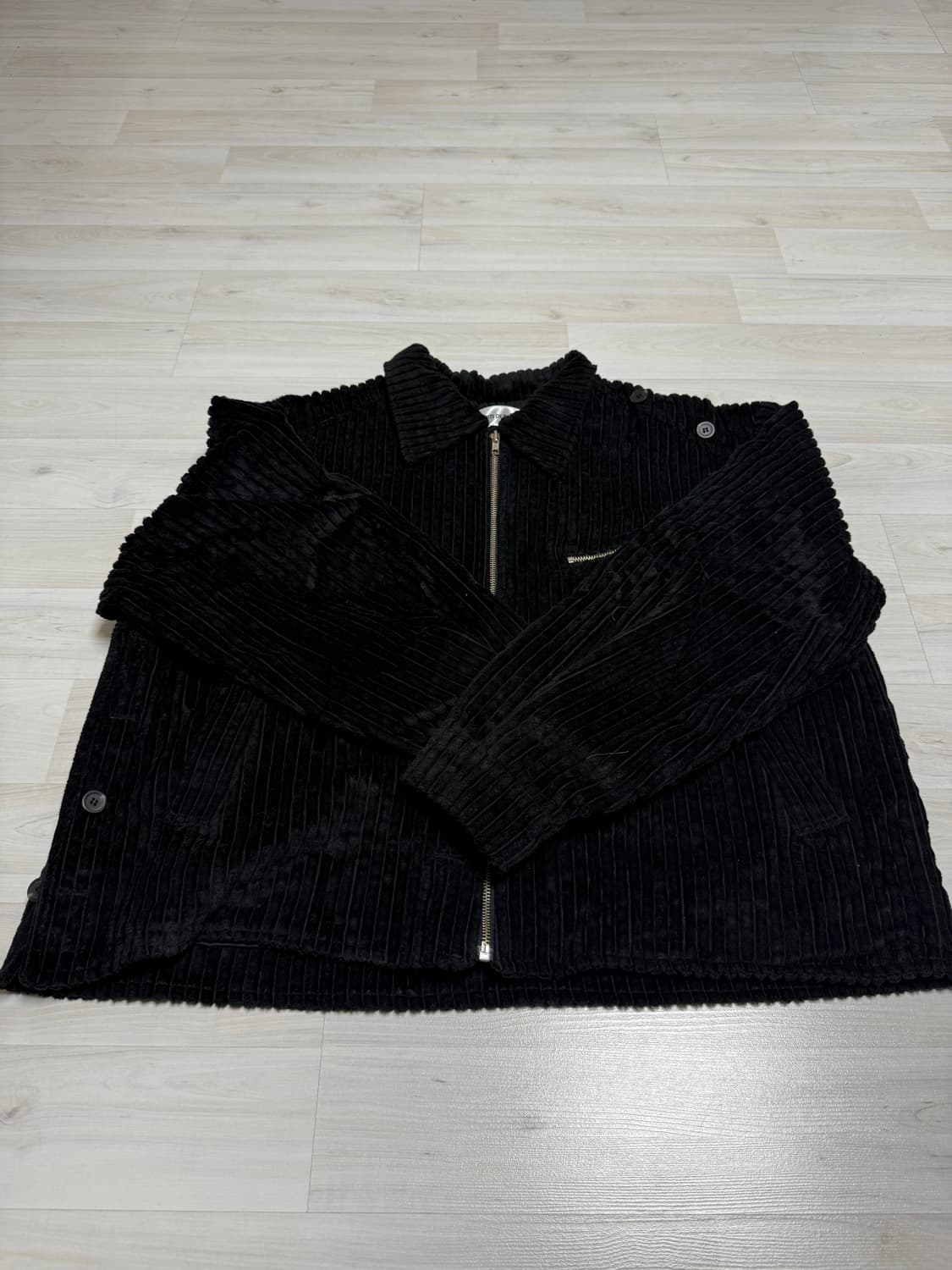 아드베스 드레이핑 카울 자켓 블랙 상품이미지10