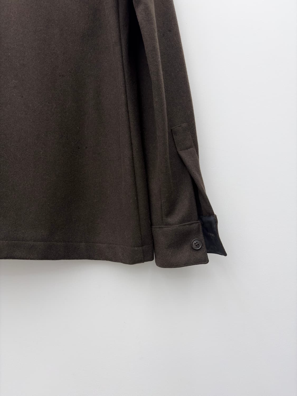 BROWN WOOL MILITARY SHIRT JACKET 상품이미지7