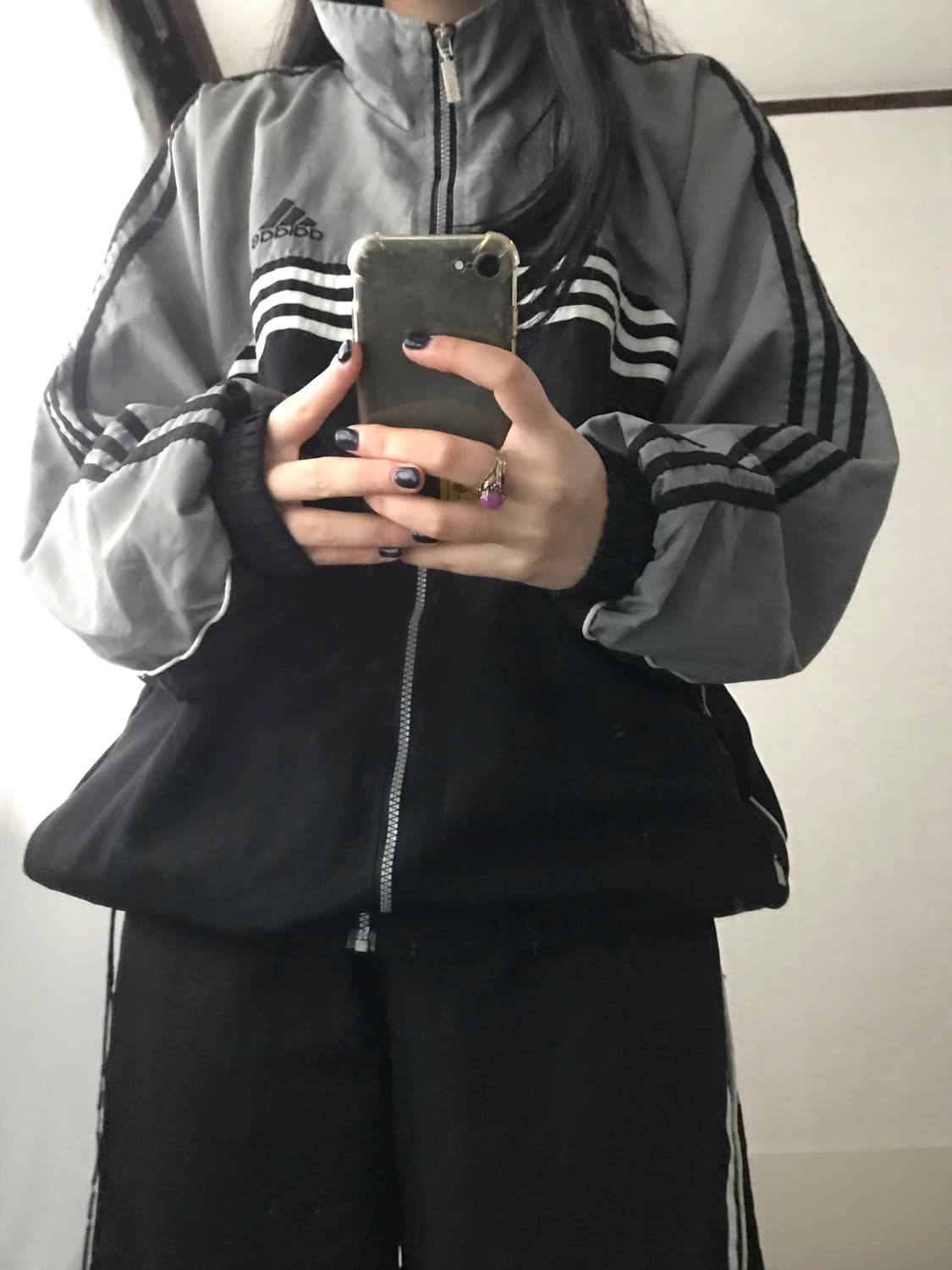 아디다스 90s 오버핏 바람막이 상품이미지1