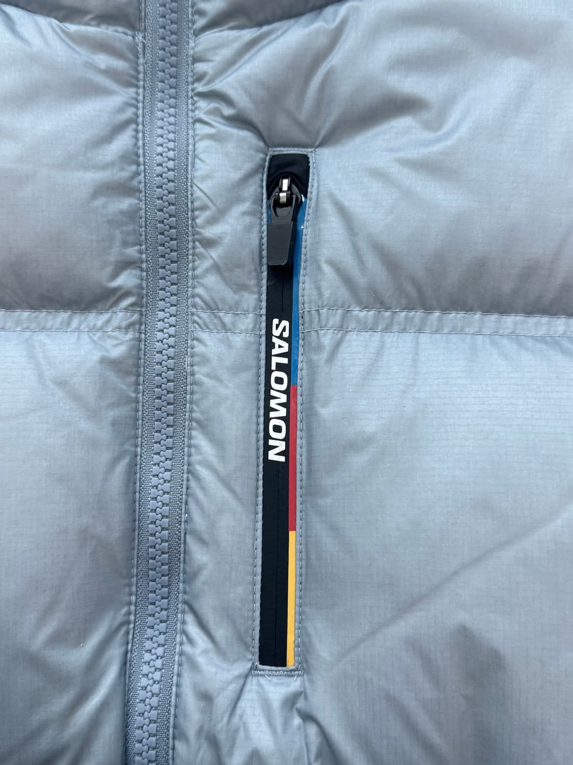 살로몬 컨투어 패딩 여성 XS 라이트블루 상품이미지3