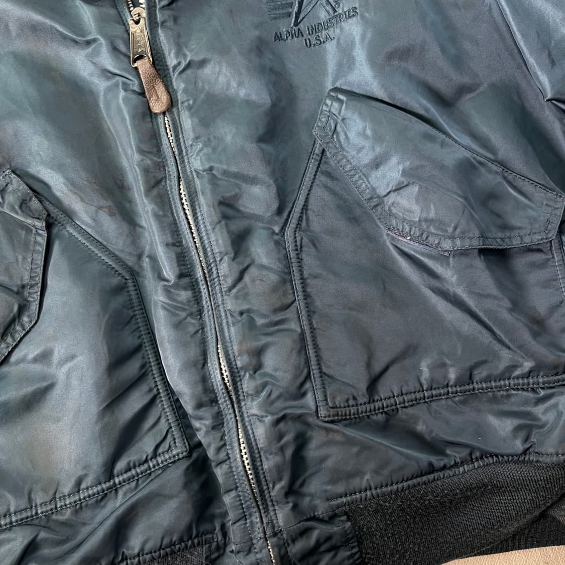 105 알파인더스트리 FLT-45F 항공자켓 상품이미지9