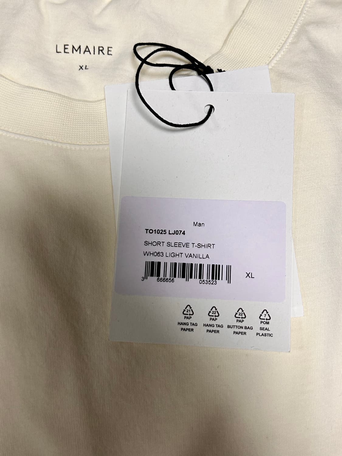 르메르 티셔츠 xl 상품이미지2