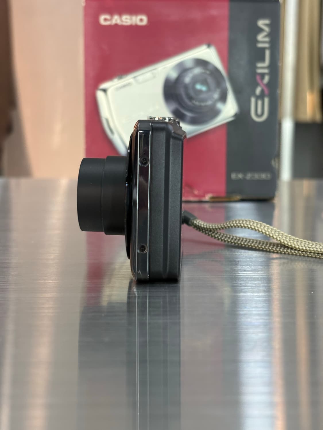 박스O/날짜표시)카시오 ex-z330 블랙 빈티지디카 상품이미지5