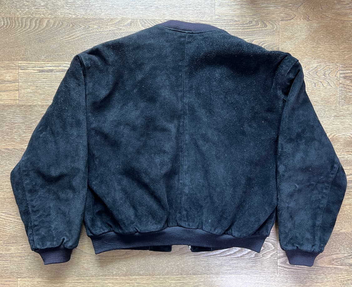 골든베어 90s usa 스웨이드 봄버 자켓 상품이미지2
